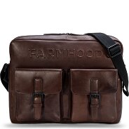Farmhood Memphis Aktetas Messenger Leer 38 cm Laptop compartiment Productbeeld