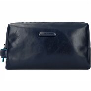 Piquadro Blue Square Toilettas Leer 25 cm Productbeeld
