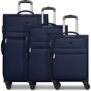 bugatti Valencia Soft 4 wielen Kofferset 3-delig met uitbreidingsplooi Productbeeld