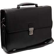 The Chesterfield Brand Salvatore Aktetas Messenger Leer 42 cm Laptop compartiment Productbeeld