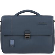 Piquadro Akron aktetas leer 42 cm Laptopvak Productbeeld