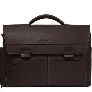 Piquadro Hedley Aktetas Messenger RFID-bescherming Leer 42 cm Laptop compartiment Productbeeld