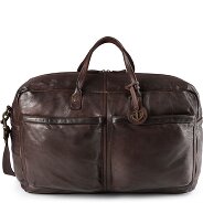 Harbour 2nd Theron Weekender reistas Leer 50 cm Productbeeld Harbour 2nd Theron Weekender reistas Leer 50 cm Productbeeld