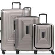 Redolz Essentials 14 4 wielen Kofferset 3-delig met uitbreidingsplooi Productbeeld