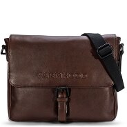 Farmhood Memphis Aktetas Messenger Leer 32 cm Productbeeld