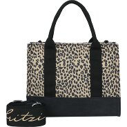 Fritzi aus Preußen Izzy09 Limited Cheetah Camel Handtas 26 cm Productbeeld