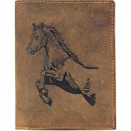 Greenburry Vintage Portemonnee Paard Leer 9,5 cm Productbeeld