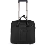 Piquadro Korte 2-wiel Business Trolley 40 cm laptopvak Productbeeld