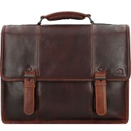 Greenburry Rugged Aktetas Messenger Leer 40.5 cm Laptop compartiment Productbeeld