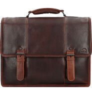 Greenburry Rugged Aktetas Messenger Leder 40.5 cm Laptopvak Productbeeld