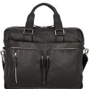 Alassio Campo aktetas leer 42 cm laptopvak Productbeeld