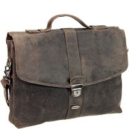 Harold's Antico aktetas Leer 39 cm Productbeeld Harold's Antico aktetas Leer 39 cm Productbeeld