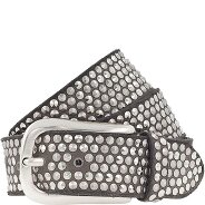 b.belt Studded belt I leather Productbeeld
