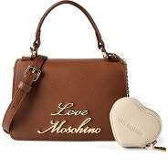 Love Moschino Heart Charm Handtas Leer 21 cm Productbeeld