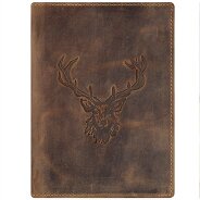 Greenburry Vintage Stag ID Case Leer 12 cm Productbeeld Greenburry Vintage Stag ID Case Leer 12 cm Productbeeld
