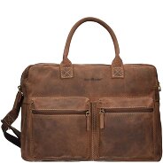 Greenburry Vintage aktetas Leer 40 cm Laptopcompartiment Productbeeld