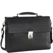 Leonhard Heyden Ottawa Messenger RFID Leer 38 cm Laptop Compartiment Productbeeld