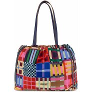 Oilily Tartan Tape Skar Shopper Tas 36 cm Productbeeld