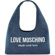 Love Moschino Denim Signature Love Schoudertas 34 cm Productbeeld