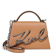 Karl Lagerfeld Signature 2.0 Handtas Leer 21.5 cm Productbeeld Karl Lagerfeld Signature 2.0 Handtas Leer 21.5 cm Productbeeld