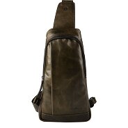 Greenburry Newport schoudertas leer 33 cm Productbeeld