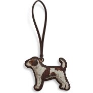 Lauren Ralph Lauren Leer tasbedeltje 9,5 cm Productbeeld