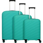 Travelite Buran0 4 wielen Kofferset 3-delig met uitbreidingsplooi Productbeeld