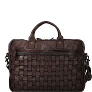 Harbour 2nd Blaise Koffer Leer 40 cm Laptop compartiment Productbeeld Harbour 2nd Blaise Koffer Leer 40 cm Laptop compartiment Productbeeld