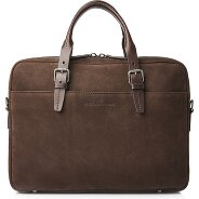 Castelijn & Beerens Nubuck Aktentas Leder 41 cm Laptopvak Productbeeld
