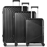 Redolz Essentials 01 4 wielen Kofferset 3-delig met uitbreidingsplooi Productbeeld