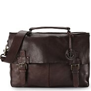 Harbour 2nd Cool Casual Aktetas Messenger Leer 36 cm Laptop compartiment Productbeeld