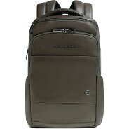 Piquadro Zaino Dagrugzak Leer 40 cm Laptop compartiment Productbeeld