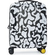 Mandarina Duck Logoduck + Moire 4 wielen Cabinewagen 55 cm met uitbreidingsplooi Productbeeld