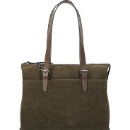 Castelijn & Beerens Nubuck Schoudertas Leer 40 cm Laptop compartiment Productbeeld