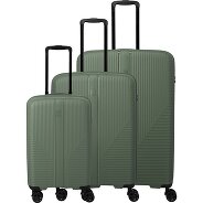 Travelite Air Stripe 4 wielen Kofferset 3-delig met uitbreidingsplooi Productbeeld