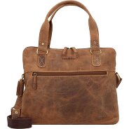 Greenburry Vintage aktetas Leer 37 cm Laptopcompartiment Productbeeld