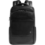 Piquadro Zaino Dagrugzak Leer 40 cm Laptop compartiment Productbeeld
