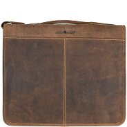 Greenburry Vintage Ringmap Leer 29 cm Productbeeld