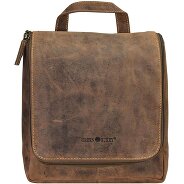 Greenburry Vintage Toilettas Leer 22 cm Productbeeld