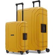 Redolz Essentials 15 Kofferset van 4 koffers met 4 wielen, maten S en L, met driepuntssluiting Productbeeld