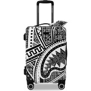 Sprayground Printed Zipper Shark AI Journey to the Mind 4 wielen Cabinewagen 55 cm Productbeeld