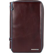 Piquadro Blauw vierkant reisetui leer 14 cm Productbeeld