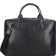 Plevier Rock Basalt Koffer Leer 41 cm Laptop compartiment Productbeeld