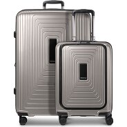 Redolz Essentials 14 4-wiel kofferset 2 stuks laptopvak met rekbare vouw Productbeeld