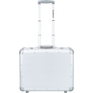 Alumaxx Zakelijke trolley met 2 wielen, Aluminium, laptopvak 37 cm Productbeeld