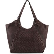 FredsBruder Calm Weave Shopper Tas Leder 45 cm Productbeeld
