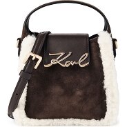 Karl Lagerfeld Signature Mini handtas Leder 18 cm Productbeeld
