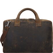 Plevier Retro Adler Koffer Leer 42 cm Laptop compartiment Productbeeld