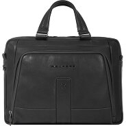 Piquadro Carl Koffer RFID-bescherming Leer 37 cm Laptop compartiment Productbeeld