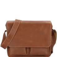 aunts & uncles Hunter Nick Messenger Leer 37 cm laptop compartiment Productbeeld